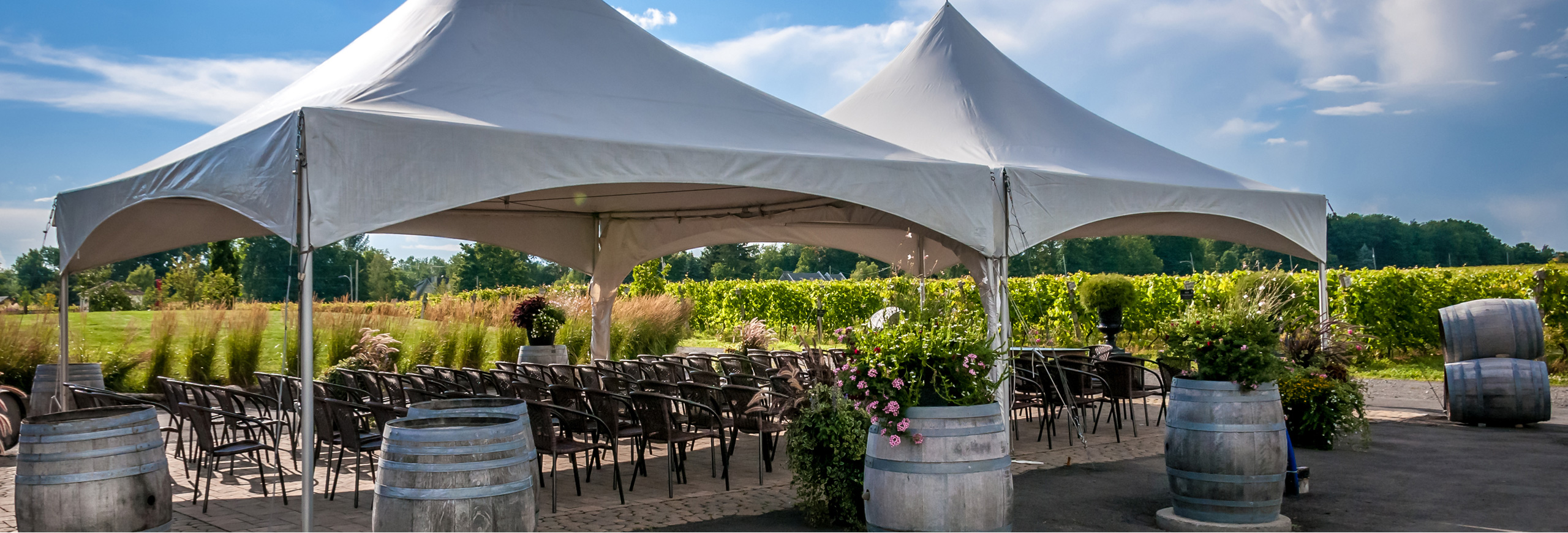 wedding table and chair rental for Ames