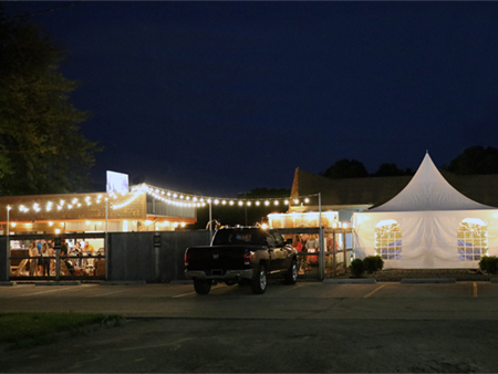 Tents and night lights