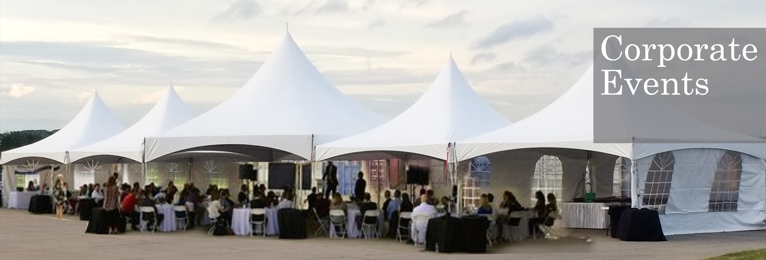 company appreciation table and chair rental for Des Moines