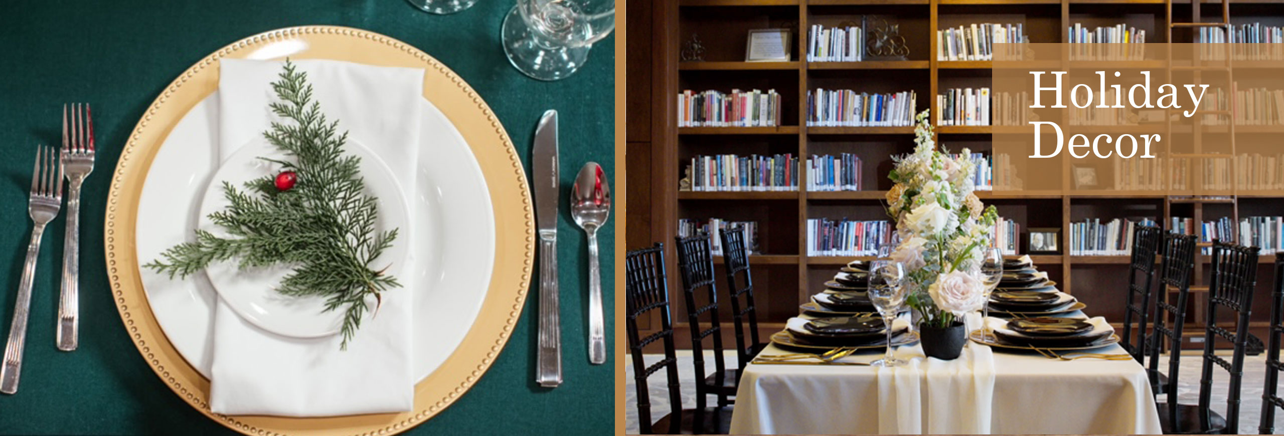 indoor party decor settings