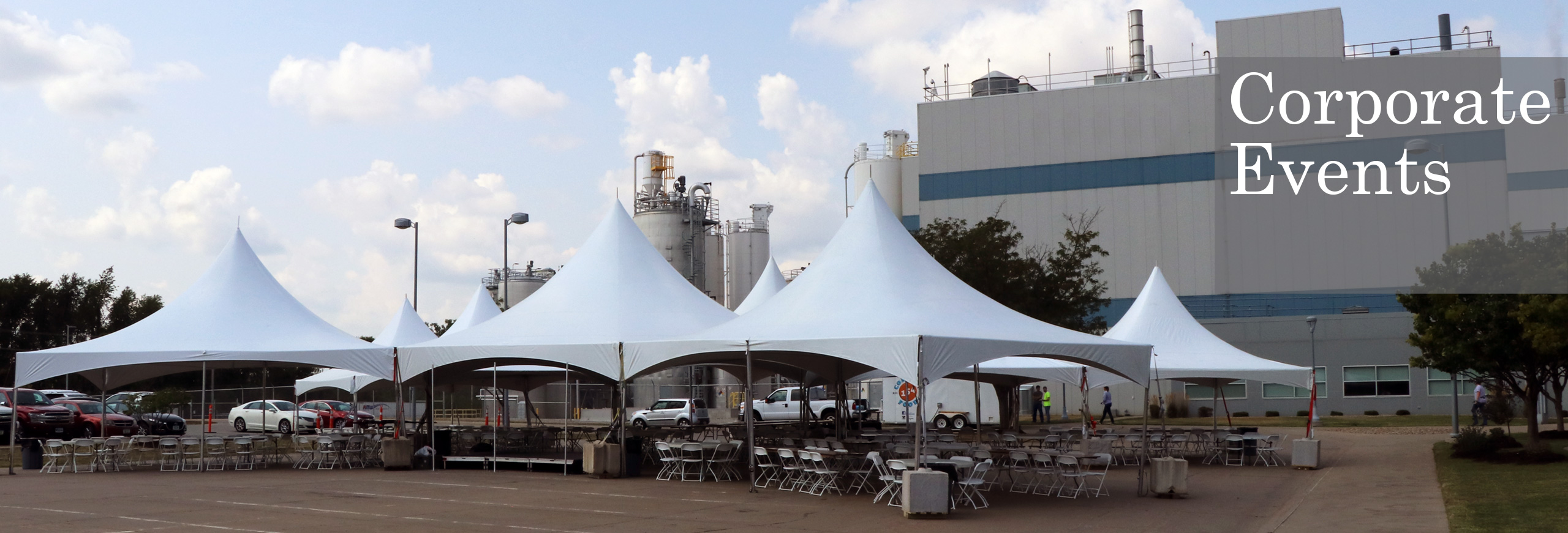 corporate tents