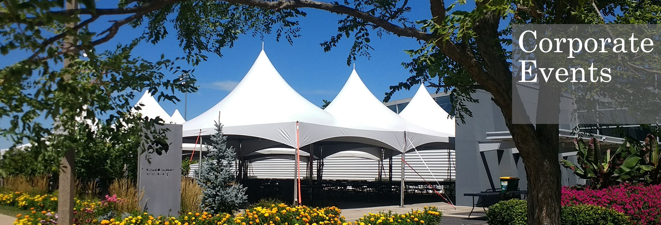 Outdoor wedding and event rentals in Independence Manchester Dyersville Iowa by R and D Events